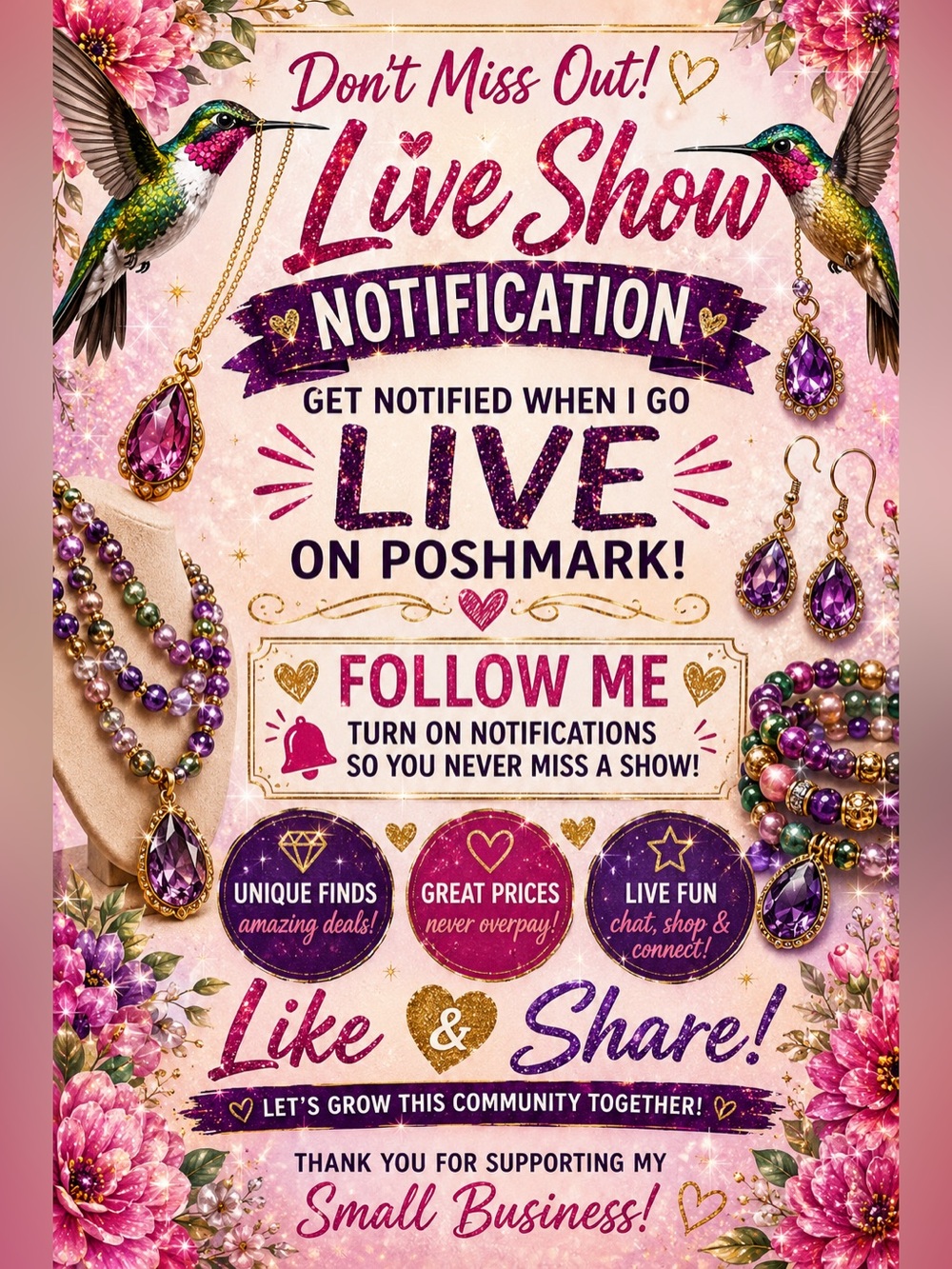 Live Show Notification ♥️